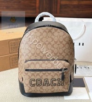 💎新到貨 COACH West 35 老花 牛仔 拼色 雙肩包 背囊 禮物 情人節 書包 聖誕節 紀念日 背包  backpacks gift valentine's day bag christma