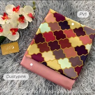 🔥SET JIMAT & MURAH🔥SET KOMBO KAIN PASANG VALENTRO PRINTED & VALENTINO SILK CANTIK SIMPLESESUAI BAJU 