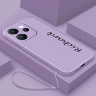 OPPO Reno 15 Pro 5G Reno15 F 5G Name Custom Artistic Design Cover Anti-Slip Candy Color Soft Casing