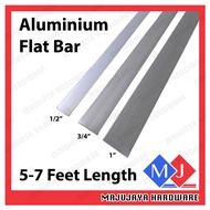 5-7 Feet Aluminium Flat Bar 1'' , 3/4'' , 1/2'' Width Aluminium Flat Bar DIY