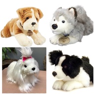 Dog plush stuffed toy husky collie dalmatian sheep dog for baby kids