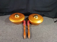 Bonang Kenong Jaranan Besi Pencu Kuningan Plus Pemukul