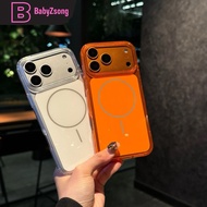 iStar New Magnetic Transparent Clear Case 3 Colors For Iphone17pro 17promax