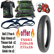 Timsun TS663 Size 18 Tube Tire & tubeless tire 250-18 275-18
