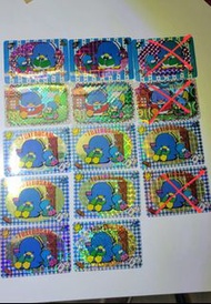 Sanrio公仔中古收藏閃咭, 企鵝/Marron Cream/PC狗/狸貓/大口仔/馬騮仔