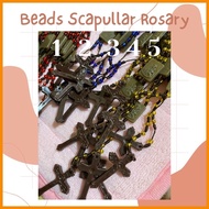 ⚽︎ ◈ Beads Scapullar Rosary Already blessed infront of Quiapo Church