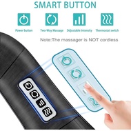 AERLANG Shiatsu Back and Neck Massager Back Massager Deep Tissue Kneading Neck and Shoulder Massage 