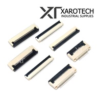 FPC FFC Connector 0.5mm Pitch Flip Type Bottom Contact Flexible Cable 6P/8P/10P/20P/30P/50P/60P Elec
