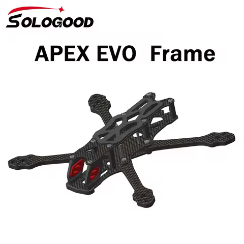 SoloGood APEX EVO Frame Kit Quadcopter for CADDX Vista Polar Nebula Pro RunCam Link Phoenix DJI O3 A