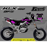 DECAL STICKER KLX BF 150 / KLX 150 BF DECAL STICKER KLX BF/G 150