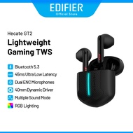 Edifier Hecate GT2 Gaming Earbuds - Bluetooth V5.3 | 13mm Dynamic Driver | Low Latency | Light Weigh