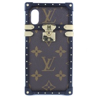 二手LOUIS VUITTON iPhone X/XS Eye Trunk 手機殼 M62618 字母帆布 iPhone 手機殼，適用於 iPhone X/XS。男女通用。