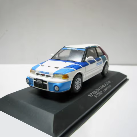 SAPI 1:43 Scale 92 FAMILIA GT-Ae SCC002 Alloy Car Model Classic Adult Collection Static Display