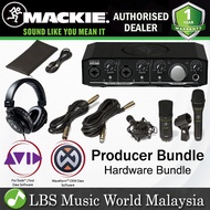 Mackie Producer Bundle with Onyx USB Interface EM-91C and EM-89D Microphone MC-100 Headphone and Mic