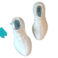 Coconut Shoes 350 Pure White Ice Cream Really Burst Soft Bottom Men and Women Sports Running Shoes Genuine Goods Casual Easy Wear Couple Shoes