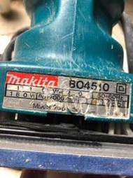 牧田 Makita BO4510 砂紙機 日本製🇯🇵電動拋光機 磨砂機 4510 砂磨機 良品486e