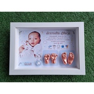 set.8 Three-Dimensional Frame Center Hand And Foot Molding Equipment Size 10*15 Inches Plus Shopee's