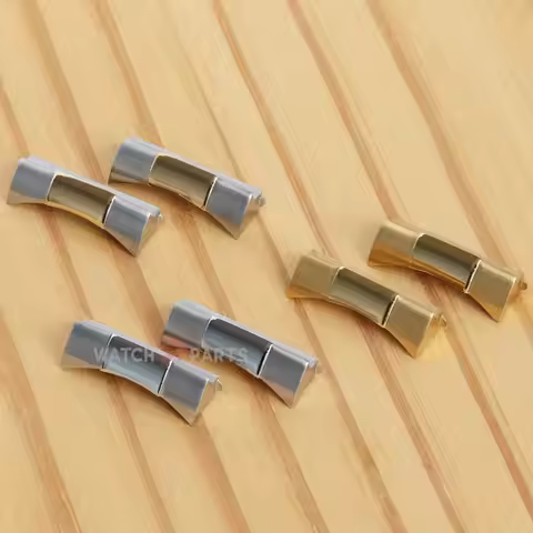 Watch Leather Strap End Link 22mm for Rolex Sea-Dweller Deepsea 126660 Watch Band