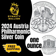 🚚FREE SHIPPING🚚2024 Austrian Philharmonic Silver Coin 1oz