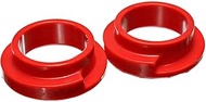 Energy Suspension 9.6119R Coil Spring Isolator Set, Red