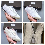 (Ship today) Free transport Leather Onitsuka（authority） Cushioning tiger Casual running men women sloth shoes White Brown light Jogging Unisex school sneakers