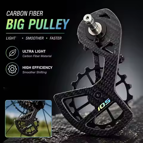 LTWOO UT Bicycle Ceramic Bearing Carbon Fiber Jockey Pulley Wheel Set Rear Derailleurs Guide For R80