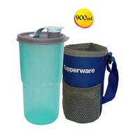 Authentic Tupperware 900ml Thirstquake Tumbler With Pouch ★ BPA Free ★ Local Seller
