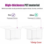 13.9x8x12.4cm 5/10 PCS For TCG Transparent Pet Protective Boxes Suitable for English Booster Box Har