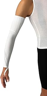Velotose Aero Arm Sleeve WHT S/M for Arms up to 11.0 inches (28 cm)