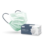Welcare หน้ากากอนามัยทางการแพทย์ระดับ2 สีเขียว (กล่อง50ชิ้น)