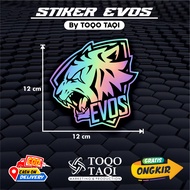 Evos stickers, Evos cutting stickers, cool Evos logo stickers, cool stickers