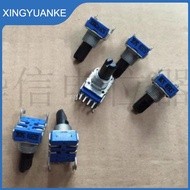 4PCS 142 Type Horizontal Single Potentiometer B5K B20K B50K 4-Pin D Shaft Length 15MMF