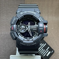 Casio G-Shock GA-400-1B Rotary Switch Black Resin Analog Digital Sport Watch