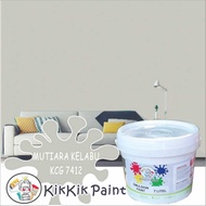 KCG7412 MUTIARA KELABU ( 7L ) EMULSION PAINT Cat Interior / Ceiling / WALL FINISH / CAT RUMAH / EASY