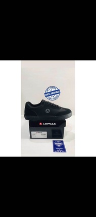 BIG SALE! AIRWALK CULLEN [AIWXF240905M] SEPATU HITAM/FULL BLACK/SEKOLAH/PRIA/RUNNING/LARI/SNEAKERS