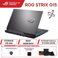 ASUS ROG STRIX G15 (2022) G513R-MHF278W - Gaming Laptop ( 15.6" IPS FHD RYZEN 7-6800H 16GD5 1TBSSD RTX3060 6GD6 WIN11H )