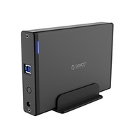 ORICO Aluminum 3.5 Inch Hard Drive Enclosure USB 3.0 External SATA III HDD Disk Caddy Reader for for Windows, Linux, Mac