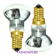 FASHIONHUBZ Salt Bulb, R39 E17 110V-120V Mini Oven Light, Screw Light Bulb Heat Resistant Tungsten H