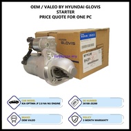 Kia Optima JF 2.0 NA NU Engine Oem Valeo Starter (36100-2E200)
