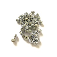 25pc  silver Universal  Wheel Rivets Nuts For BBS RS Rim Lip Decoration Replacement Rivets