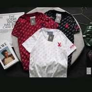 Short-Sleeved T-Shirt Men/Women Embroidered CC-OO Label Work NO.86 (S M L X) Cotton Fabric 1 Pack St