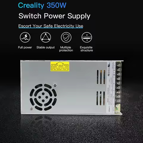 Creality 350W Power Supply 24V 14.6A 115/230V For Ender-3 V2/Ender-3 S1/Ender-3 S1 Pro//Ender-3 V3 S