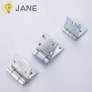 JANE Flat Open, No Slotted Heavy Duty Steel Door Hinge, Practical Connector Folded Soft Close Wooden  Hinges Furniture Hardware Fittings