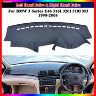 For BMW 3 Series E46 316I 320I 318I M3 1998 1999 2000-2005 Leather Dashmat Dashboard Cover Pad Dash 