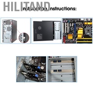 Hilitand PCIE to USB 3.0 Riser Card  5Gbps Front 19/20Pin Panel Socket Expansion Compatible with 7 8