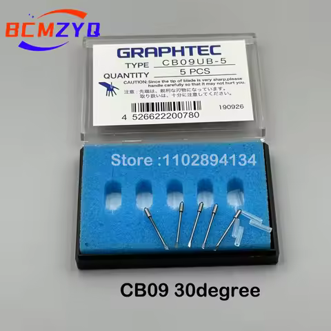 5PCS For CB09UB-5 CB15U-5 Cutting Blade Knife for Graphtec CE5000 CE6000 FC8600 FC8000 CE7000 CB09U 