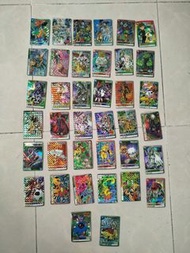Digimon 卡 閃卡 絕版懷舊卡。總數38張，