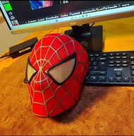 Spider-Man หน้ากากผ้าไหมแฮนด์เมดคุณภาพสูงที่ทนทานต่อการใช้งานแบบฉบับหนังสือพิมพ์ฉบับแรกของ Tobey Mag