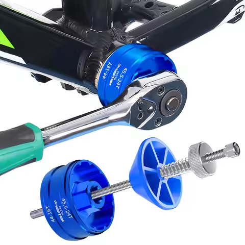 RISK Bicycle Bottom Bracket Cup Removal Tool Ratchet Wrench Toos For BB44-45.5 BB39-40.5 DUB BB52 RS