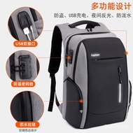 Overseas Multi-Functional BeltUSBRechargeable Computer Bag Fashion Backpack Outdoor Travel Anti-Theft Business Backpack